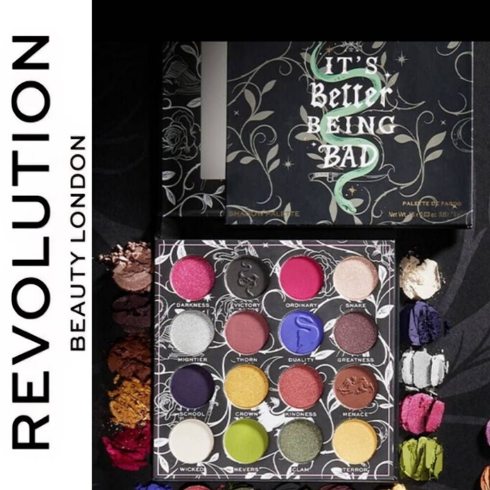 Revolution Beauty The School For Good & Evil It's Better Being Bad Nevers Shadow